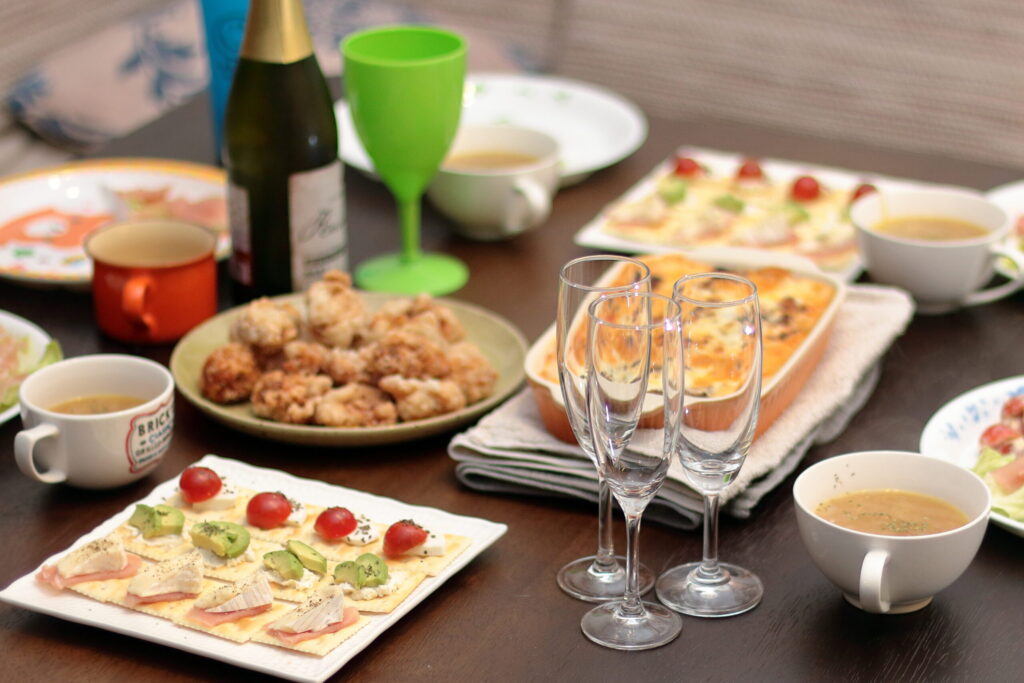 旦那の誕生日の手料理
