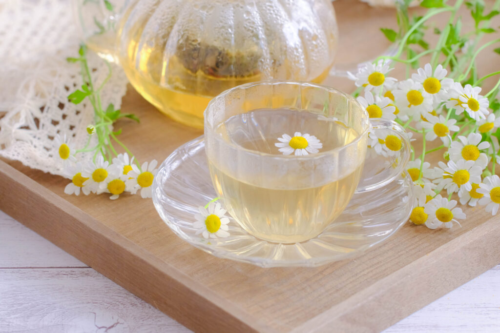 子育てに悩み一人で気分転換したいときに飲みたいカモミールティー