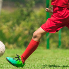 オシャレなサッカーソックスで個性を表現