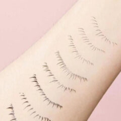 したまつ毛シールで簡単ボリュームアップ