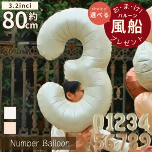 ナンバーバルーン
